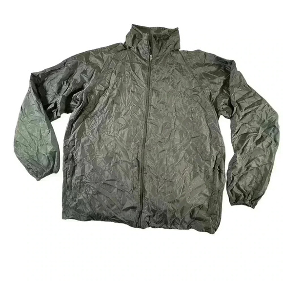 Zeagoo Women's Sz XXL Black Lightweight Hooded Full Zip Windbreaker Jacket - Picture 1 of 10